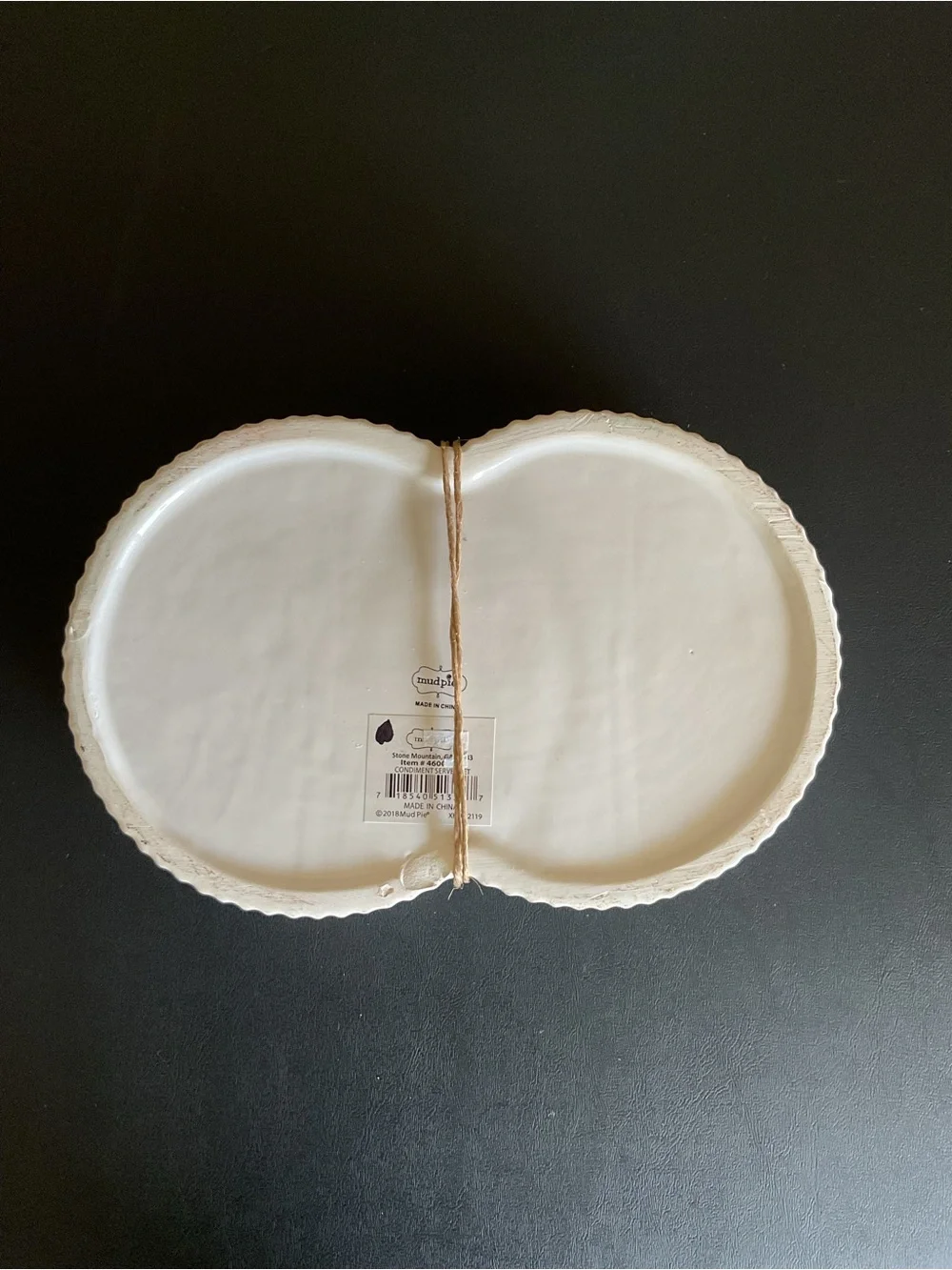 MUD PIE Condiment Serving Set NWT